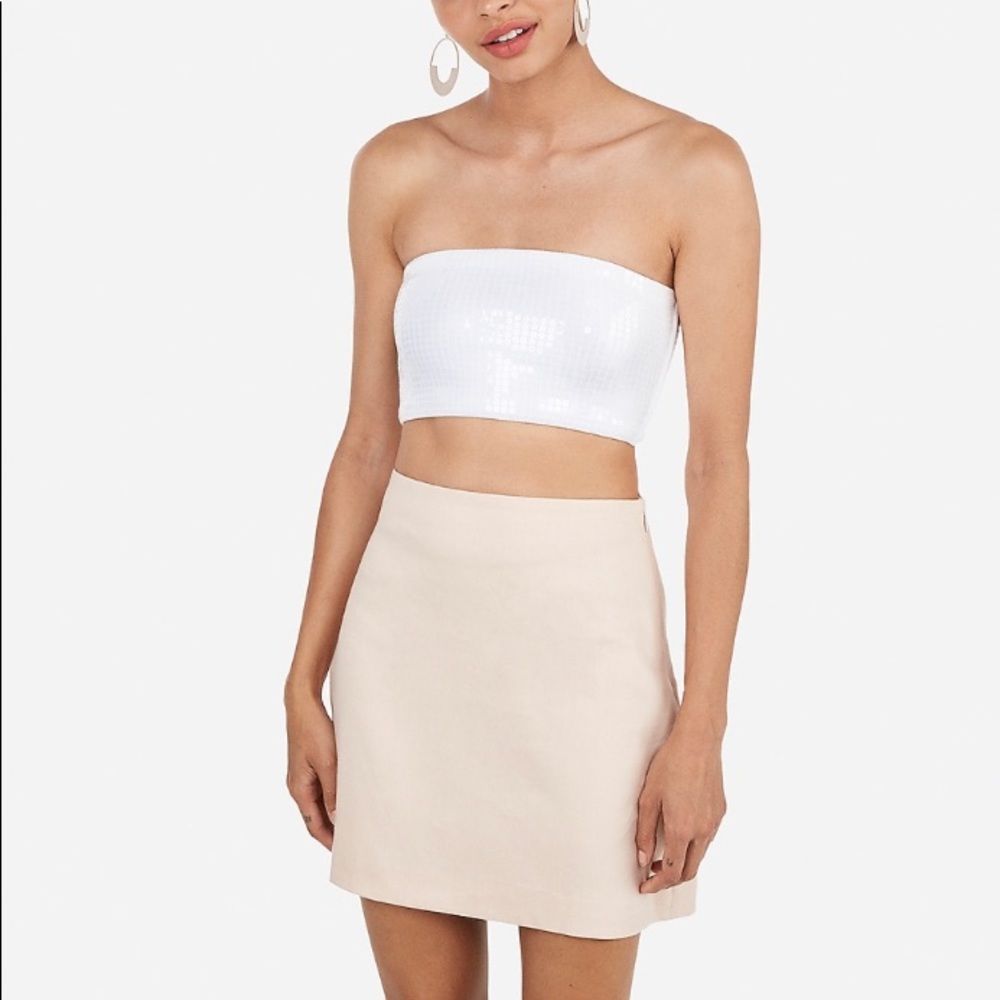 X Karla Sequin Bandeau Tube Top from Express! 🌞 - Picture 3 of 5